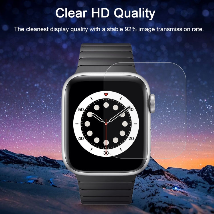 Per Apple Watch Edition 38mm 38mm Diametro quadrante 9H+ Durezza superficiale Pellicola in vetro temperato antideflagrante 2.5D, For Series 3&2&1 38mm