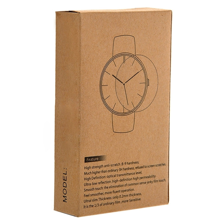 Per Apple Watch Edition 38mm 38mm Diametro quadrante 9H+ Durezza superficiale Pellicola in vetro temperato antideflagrante 2.5D, For Series 3&2&1 38mm