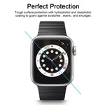 Per Apple Watch Edition 42mm 42mm Diametro quadrante 9H+ Durezza superficiale 2.5D Pellicola in vetro temperato antideflagrante, For Series 3&2&1 42mm