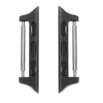 2 pezzi per Apple Watch 38 mm cinturino in metallo connettore fibbia in metallo