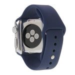 Per Apple Watch Sport Cinturino sportivo in gomma ad alte prestazioni da 38 mm con chiusura Pin-and-tuck