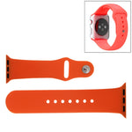 Per Apple Watch Sport Cinturino sportivo in gomma ad alte prestazioni da 38 mm con chiusura Pin-and-tuck