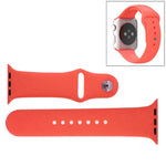Per Apple Watch Sport Cinturino sportivo in gomma ad alte prestazioni da 38 mm con chiusura Pin-and-tuck