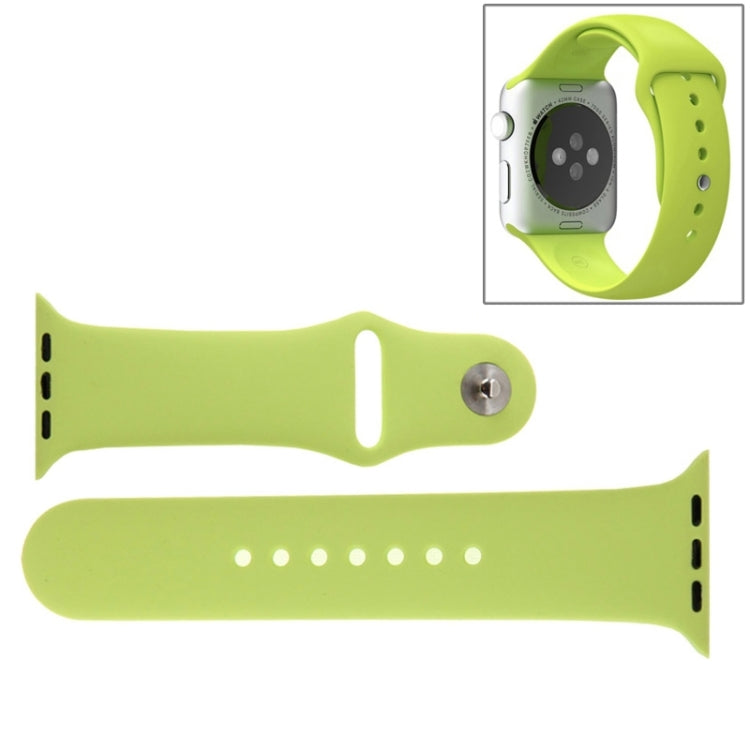 Per Apple Watch Sport Cinturino sportivo in gomma ad alte prestazioni da 38 mm con chiusura Pin-and-tuck
