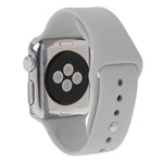 Per Apple Watch Sport Cinturino sportivo in gomma ad alte prestazioni da 38 mm con chiusura Pin-and-tuck
