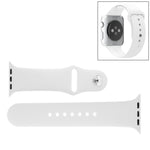 Per Apple Watch Sport Cinturino sportivo in gomma ad alte prestazioni da 38 mm con chiusura Pin-and-tuck