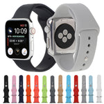 Per Apple Watch Sport Cinturino sportivo in gomma ad alte prestazioni da 38 mm con chiusura Pin-and-tuck