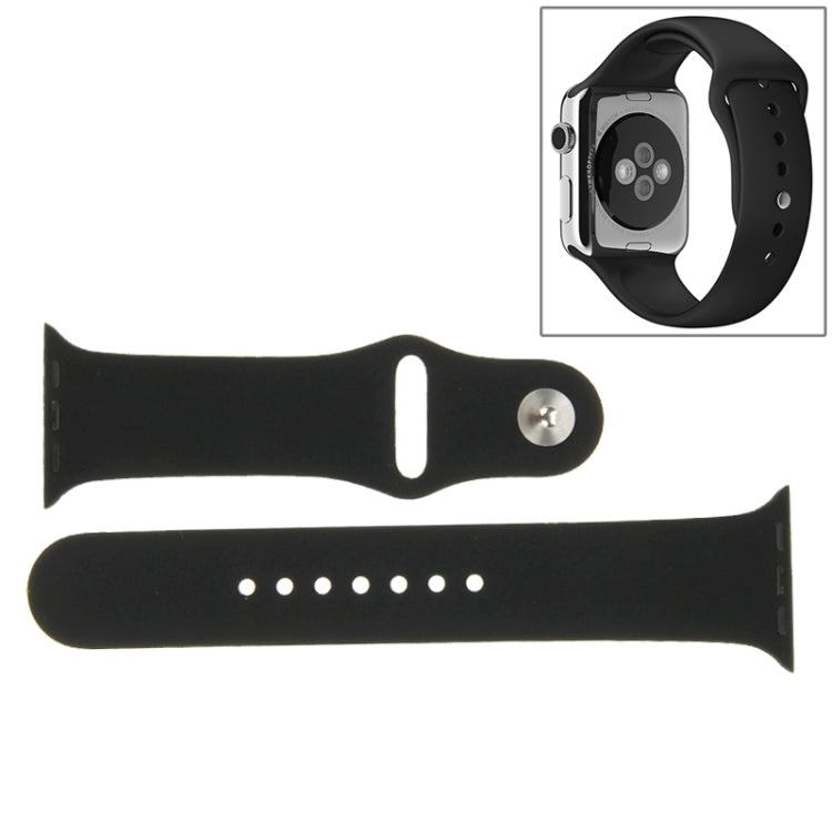 Per Apple Watch Sport Cinturino sportivo in gomma ad alte prestazioni da 42 mm con chiusura Pin-and-tuck