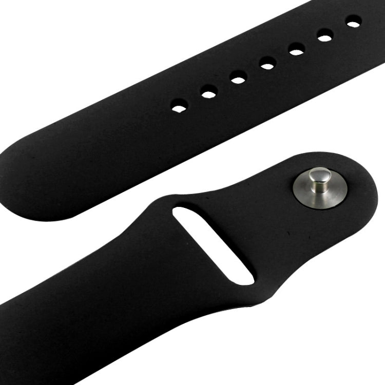 Per Apple Watch Sport Cinturino sportivo in gomma ad alte prestazioni da 42 mm con chiusura Pin-and-tuck
