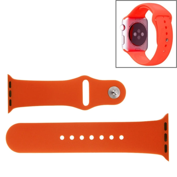 Per Apple Watch Sport Cinturino sportivo in gomma ad alte prestazioni da 42 mm con chiusura Pin-and-tuck