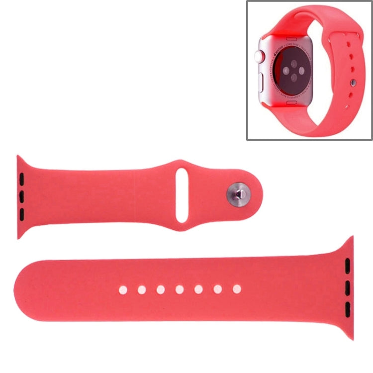 Per Apple Watch Sport Cinturino sportivo in gomma ad alte prestazioni da 42 mm con chiusura Pin-and-tuck