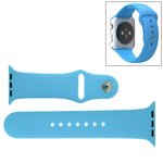 Per Apple Watch Sport Cinturino sportivo in gomma ad alte prestazioni da 42 mm con chiusura Pin-and-tuck