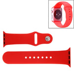 Per Apple Watch Sport Cinturino sportivo in gomma ad alte prestazioni da 42 mm con chiusura Pin-and-tuck