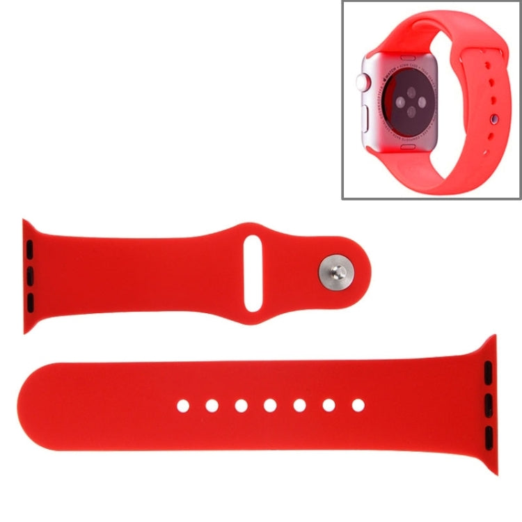 Per Apple Watch Sport Cinturino sportivo in gomma ad alte prestazioni da 42 mm con chiusura Pin-and-tuck