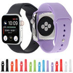 Per Apple Watch Sport Cinturino sportivo in gomma ad alte prestazioni da 42 mm con chiusura Pin-and-tuck