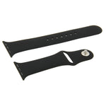 Per Apple Watch Sport Cinturino sportivo in gomma più lungo ad alte prestazioni da 42 mm con chiusura Pin-and-tuck