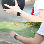 Per Apple Watch Sport Cinturino sportivo in gomma più lungo ad alte prestazioni da 42 mm con chiusura Pin-and-tuck