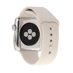 Per Apple Watch Sport Cinturino sportivo in gomma più lungo ad alte prestazioni da 42 mm con chiusura Pin-and-tuck