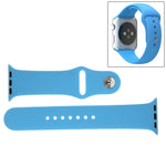 Per Apple Watch Sport Cinturino sportivo in gomma più lungo ad alte prestazioni da 42 mm con chiusura Pin-and-tuck