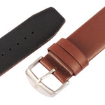 Kakapi per Apple Watch Cinturino per orologio in vera pelle da 42 mm con fibbia spazzolata e texture sottile con connettore