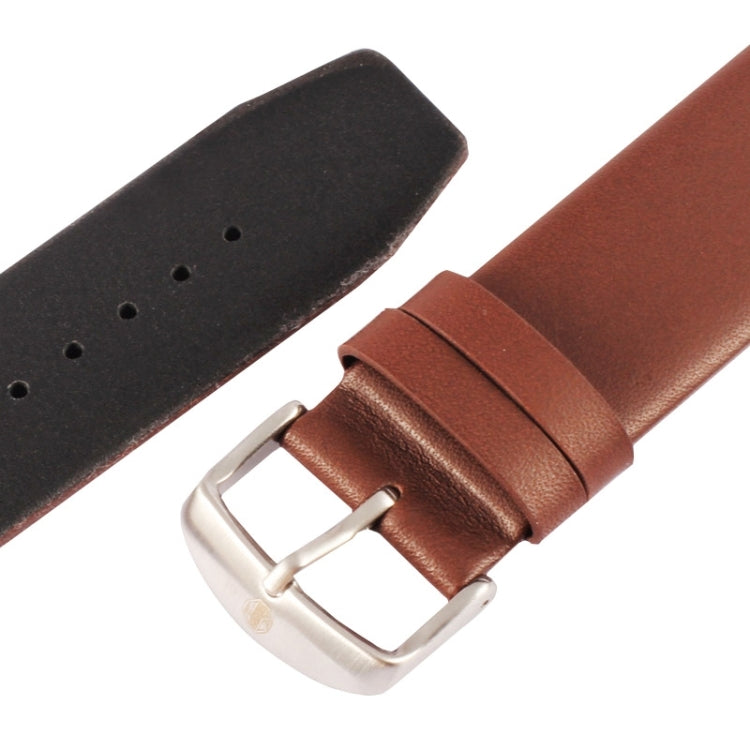 Kakapi per Apple Watch Cinturino per orologio in vera pelle da 42 mm con fibbia spazzolata e texture sottile con connettore