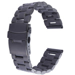 Per cinturino in acciaio nero Apple Watch da 42 mm, utilizzato solo in combinazione con connettori (S-AW-0062)