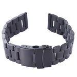 Per cinturino in acciaio nero Apple Watch da 42 mm, utilizzato solo in combinazione con connettori (S-AW-0062)