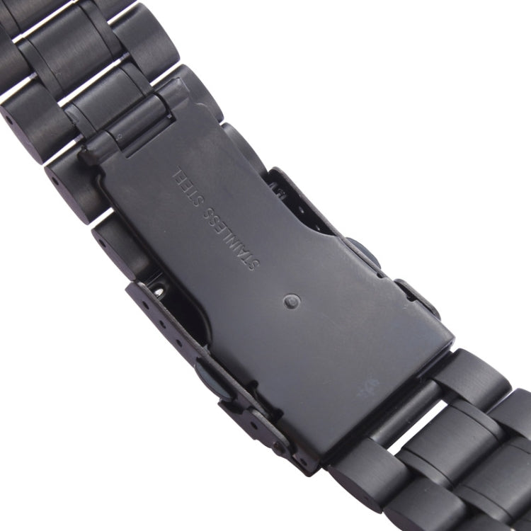 Per cinturino in acciaio nero Apple Watch da 38 mm, utilizzato solo in combinazione con connettori (S-AW-3291)