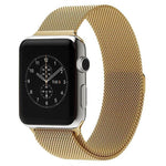 Per Apple Watch cinturino magnetico in acciaio inossidabile con anello milanese da 42 mm, For Apple Watch 46mm / 49mm / 45mm / 44mm