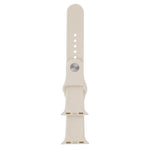 Per Apple Watch Ultra 49 mm / Serie 8 e 7 45 mm / SE 2 e 6 e SE e 5 e 4 44 mm / 3 e 2 e 1 42 mm Cinturino sportivo in gomma ordinario e più lungo ad alte prestazioni con chiusura Pin-and-tuck                                                             ...