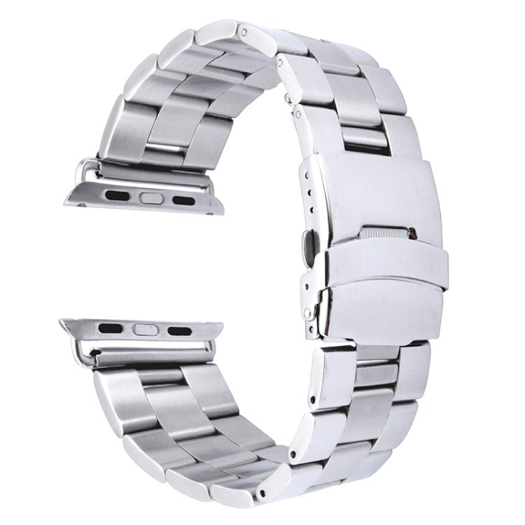 Cinturino Apple Watch 38mm con fibbia in acciaio inox