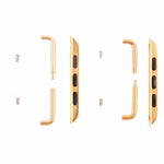 Per Apple Watch 38/40/41 mm cinturino in metallo connettore fibbia in metallo, coppia