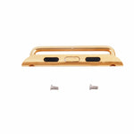 Per Apple Watch 38/40/41 mm cinturino in metallo connettore fibbia in metallo, coppia