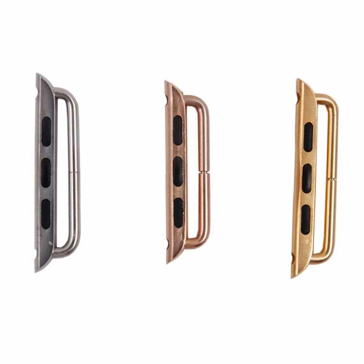 Per Apple Watch 38/40/41 mm cinturino in metallo connettore fibbia in metallo, coppia
