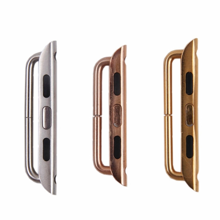 Per Apple Watch 38/40/41 mm cinturino in metallo connettore fibbia in metallo, coppia