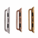Per Apple Watch 42/44/45 mm cinturino in metallo connettore fibbia in metallo, coppia