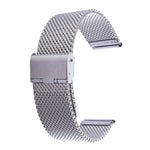 Per cinturino Apple Watch in acciaio inossidabile con fibbia classica milanese da 42 mm, utilizzato solo in combinazione con connettori (S-AW-3293)
