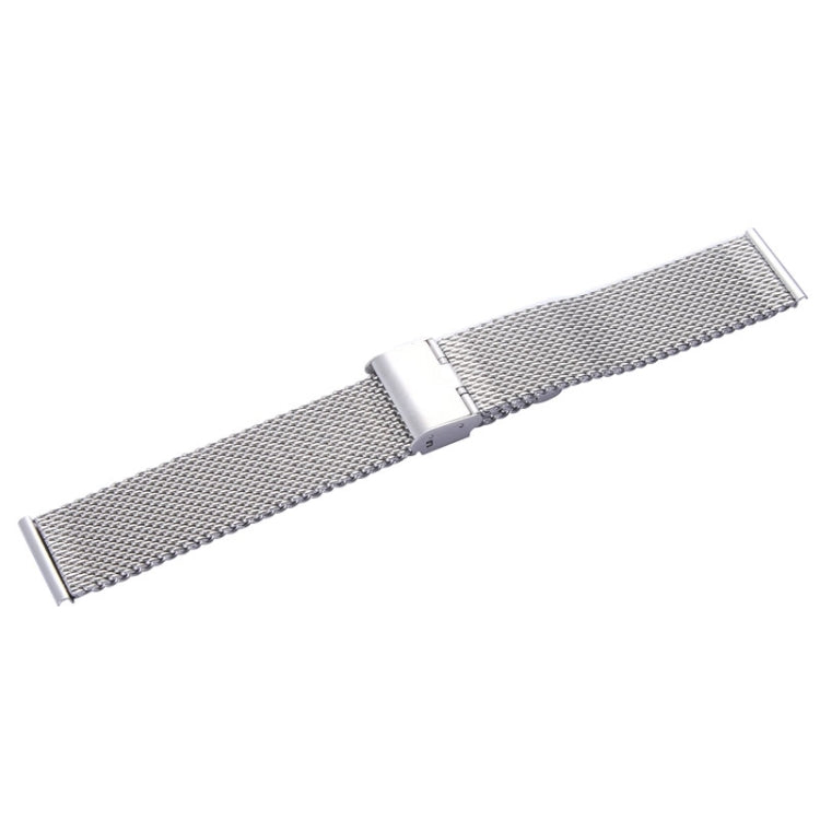 Per cinturino Apple Watch in acciaio inossidabile con fibbia classica milanese da 42 mm, utilizzato solo in combinazione con connettori (S-AW-3293)