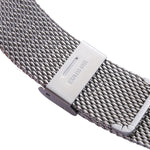 Per cinturino Apple Watch in acciaio inossidabile con fibbia classica milanese da 42 mm, utilizzato solo in combinazione con connettori (S-AW-3293)