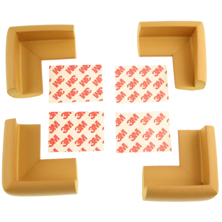 4 pezzi di protezione extra spessa per cuscino di sicurezza per bambini, protezione angolare per tavolo (consegna colore casuale), 4 PCS Random Color Delivery