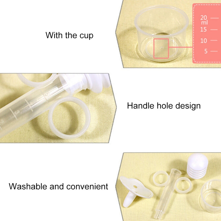 Alimentatore per medicinali con tubo per ago per alimentatore per medicinali per bambini Balcherlam, Medicine Feeder
