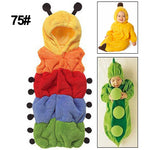 Graziosi vestiti per bambini in stile Carpenterworm per dormire, Size: 75yard