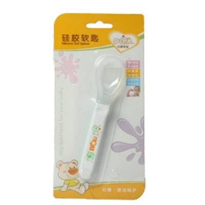 Cucchiaio adorabile del gel del silicone per il bambino (consegna casuale), 3703