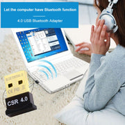 Adattatore USB Micro Bluetooth 4.0 + EDR (V4.0), distanza di trasmissione: 30 m, Micro Bluetooth