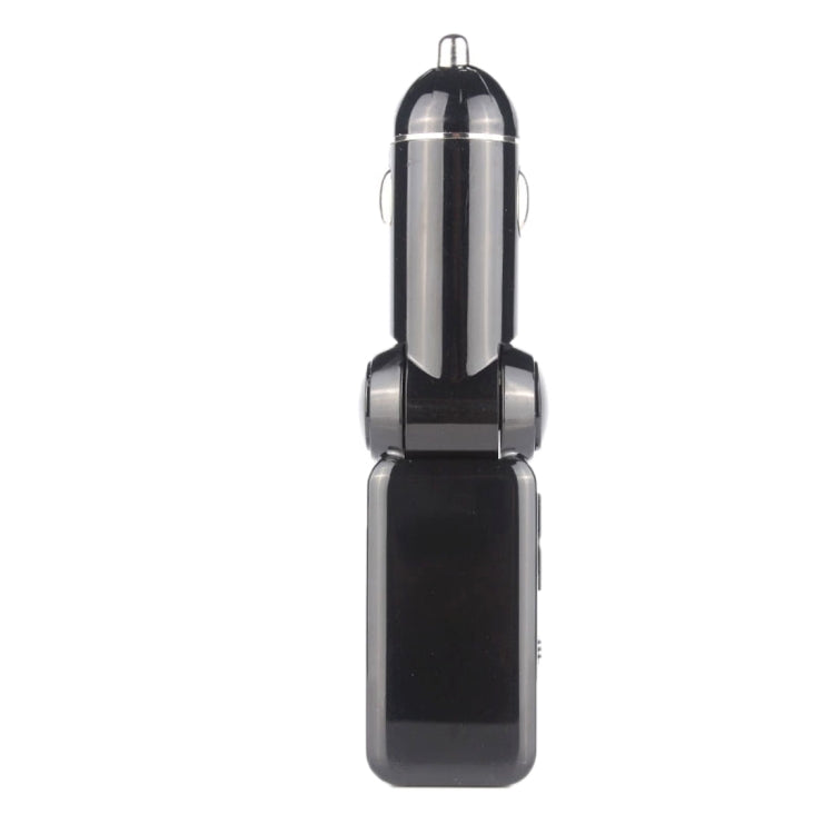 BC-06 Kit per auto Bluetooth Trasmettitore FM Lettore MP3 per auto con display LED, 2 caricatori USB e funzione vivavoce, BC06