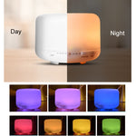 Diffusore di aromi ad ultrasuoni con luci LED colorate (spina americana), FU-168