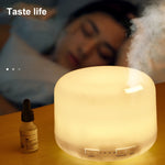 Diffusore di aromi ad ultrasuoni con luci LED colorate (spina americana), FU-168