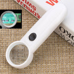 Lente d'ingrandimento portatile 15X con 2 LED
