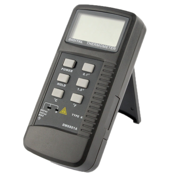 Termometro digitale con sensore di tipo K, DM6801A