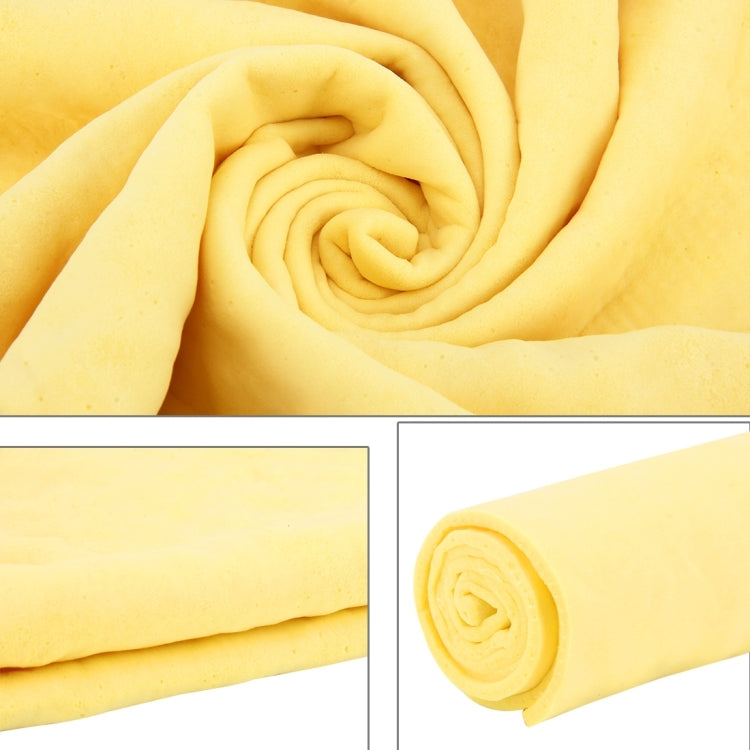 Asciugamano KANEED in camoscio sintetico, panno in camoscio super assorbente in PVA per un'asciugatura rapida dell'auto, dimensioni: 43 x 32 x 0,2 cm, Drying Towel Super Absorbent PVA Shammy Cloth, UK Stock Drying Towel Super Absorbent PVA Shammy Cloth...